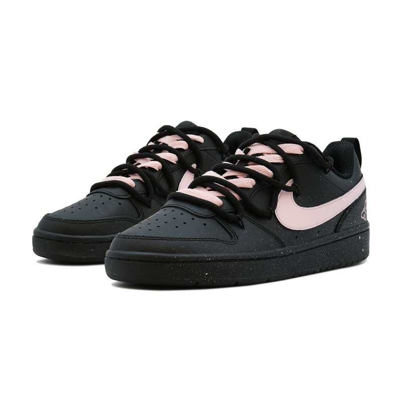 Custom Court Shoes Black Pink Fairy Dream - Image 3