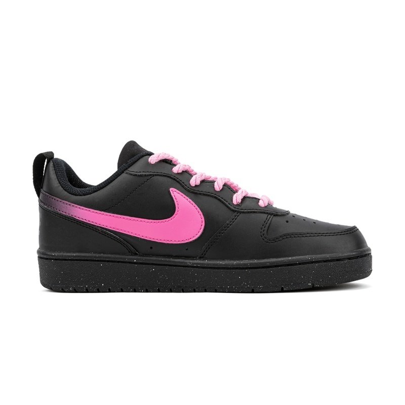 Custom Court Shoes Black Pink Lightning Strike - Image 2
