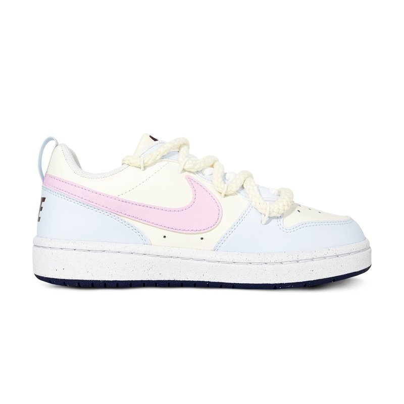 Custom Court Shoes Blue Yellow Ice Cream Delight - Image 2