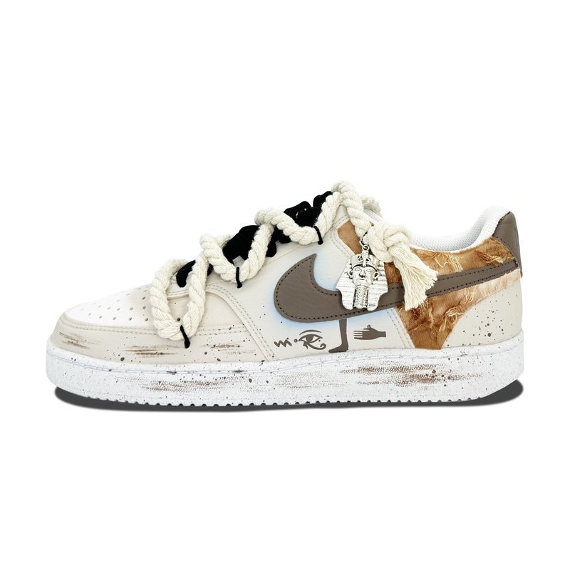 Custom Court Shoes Desert Sands Pharaoh Code