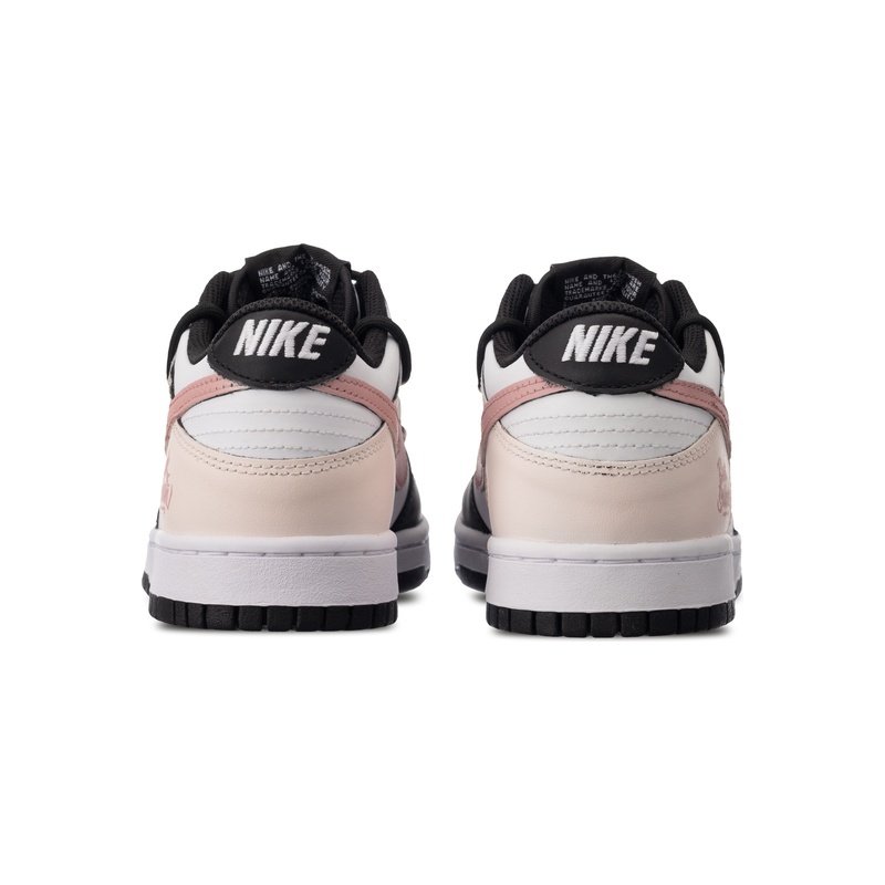 Custom Dunk Shoes Black Pink White Peach Summer - Image 4