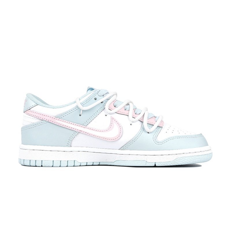 Custom Dunk Shoes Pink Cyan Bubble Joy - Image 2