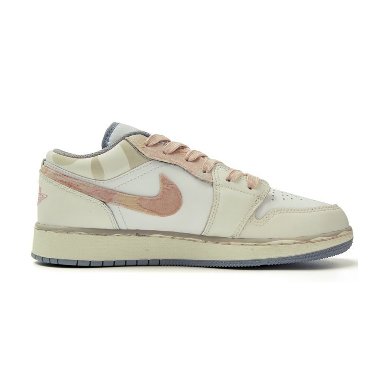 Custom Jordan Shoes Beige Pink Dreamcatcher Girl - Image 2