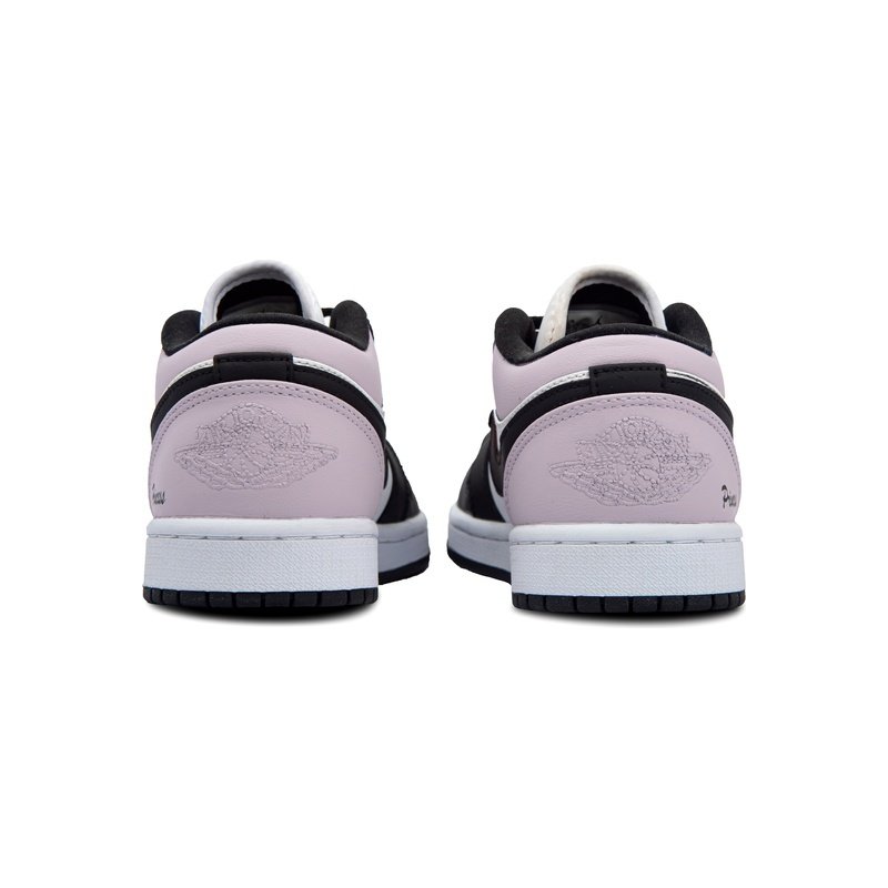 Custom Jordan Shoes Black White Lavender Princess - Image 4