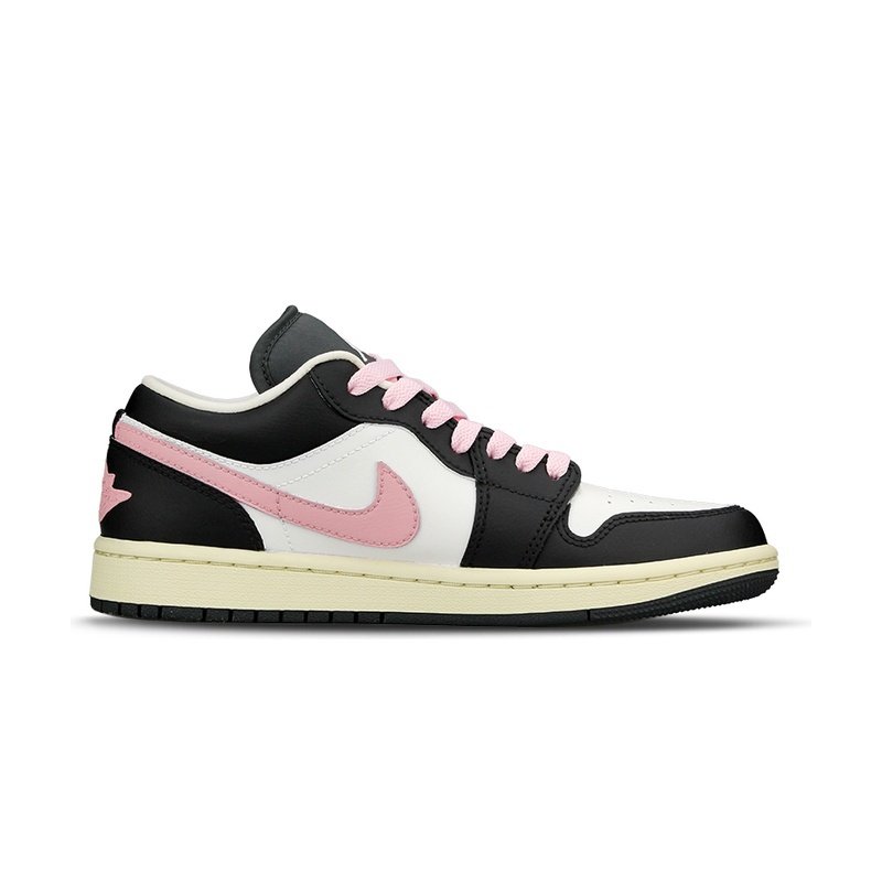 Custom Jordan Shoes Black White Pink Cool Berry - Image 2